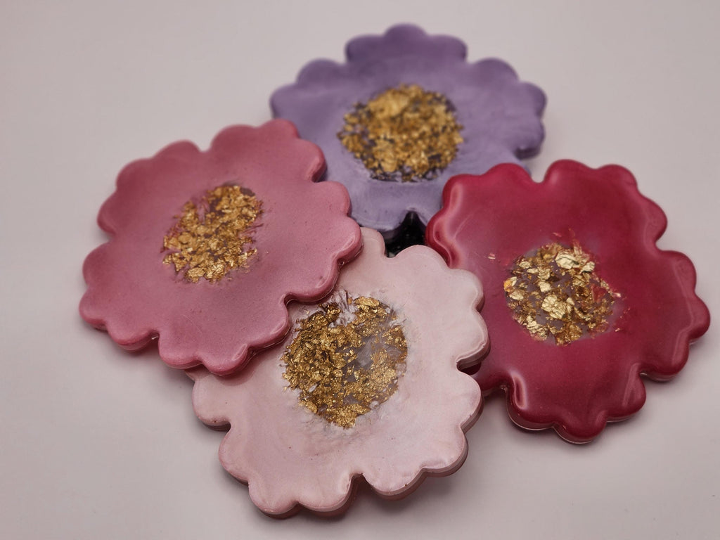 ROSE & LILAC Collection🌸 Flower shaped coaster